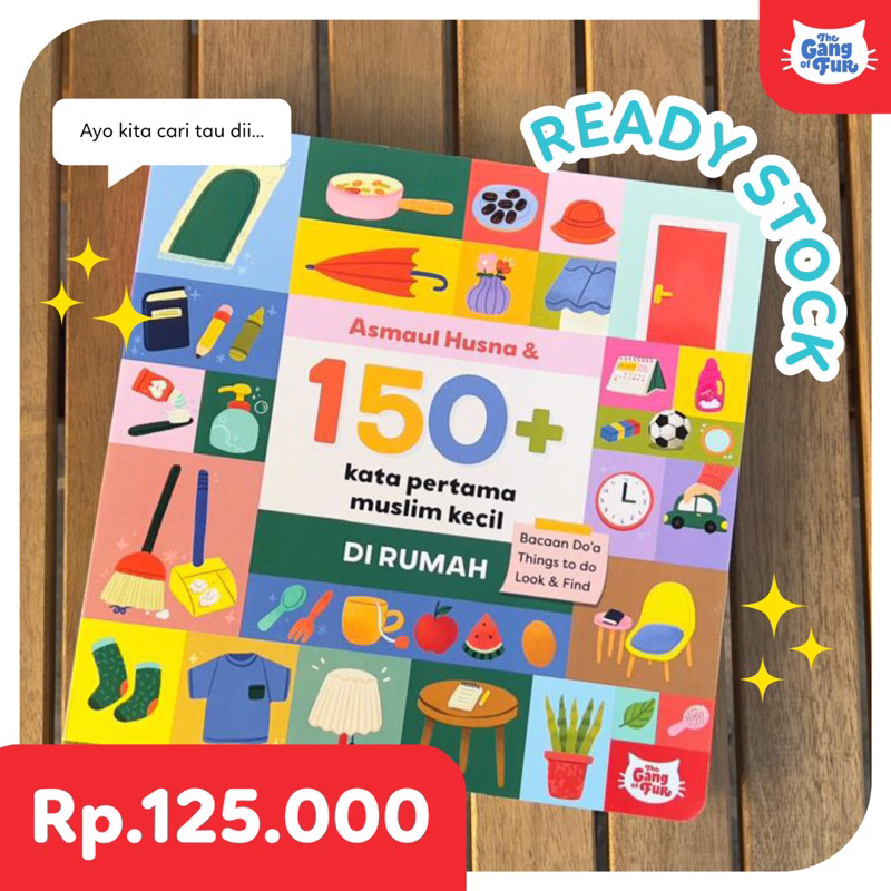 Asmaul Husna & 150+ Kata Pertama Muslim Kecil Dirumah