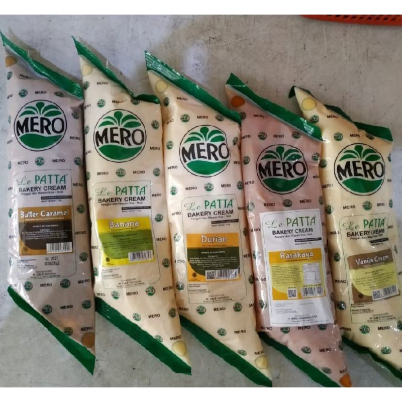 

LEPATTA BAKERI CREAM ALL VARIAN /OLESAN / SELAI/ FILLING KUE / KEMASAN 1KG