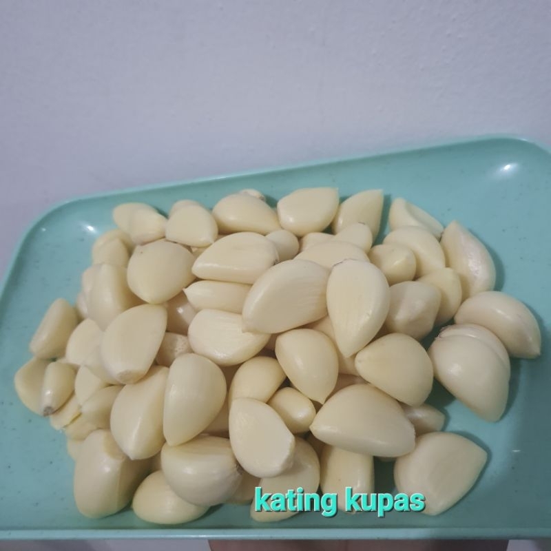 

BAWANG PUTIH KATING KUPAS/BAWANG PUTIH KATING DAGING/GARLIC FRESH