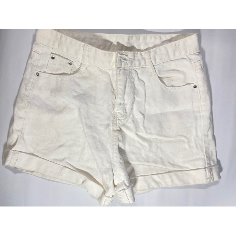 PRELOVED [LUXE.DLABEL]-Lanin Short Pants || Celana Pendek Wanita Highwaist Jeans Wanita Import Hotpa