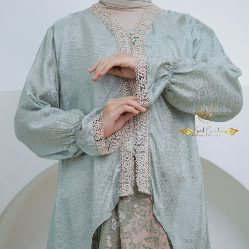 Setelan Viscose Tunik- Natasha Set | Batik.Cantikuu | Modern Tunik | Tunik Tule | Tunik Tile Premium