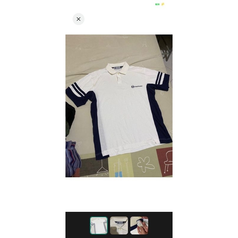 sergio tacchini original polo shirt