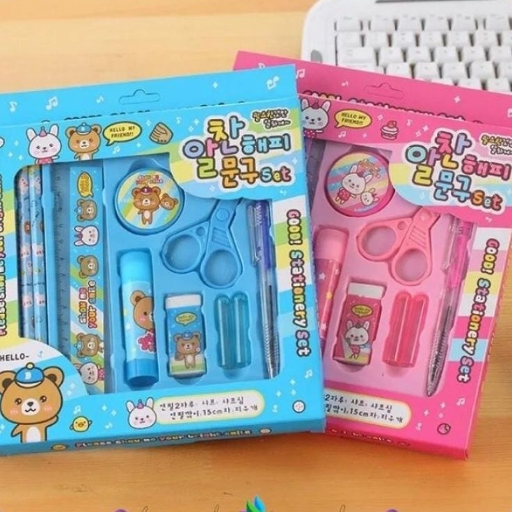 

Update Terkini Paket Lengkap Alat Tulis Anak PAUD TK Alat Tulis Set 8in1 ATK Anak