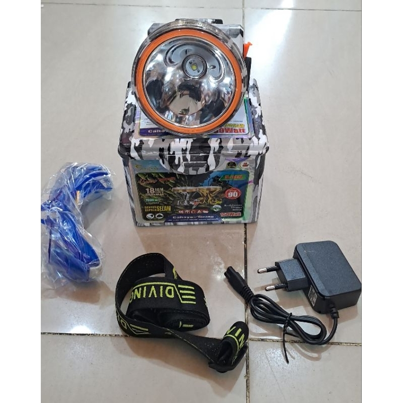 SENTER KEPALA SELAM  JINLONG JL 132L 150W CAHAYA PUTIH / SENTER KEPALA SELAM JINLING 150W JL 132L CA