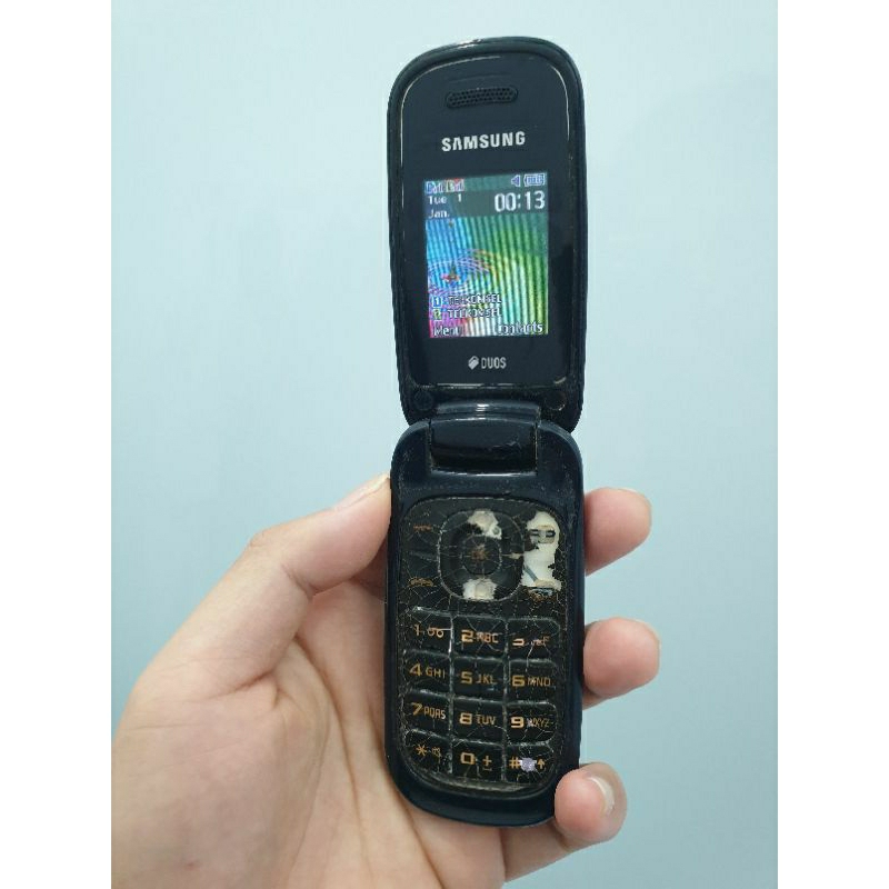 Samsung Caramel Dualsim Gt E1272 original Normal Siap pakai