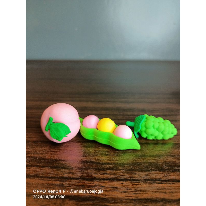 

penghapus eraser bentuk buah lucu isi 3 buah