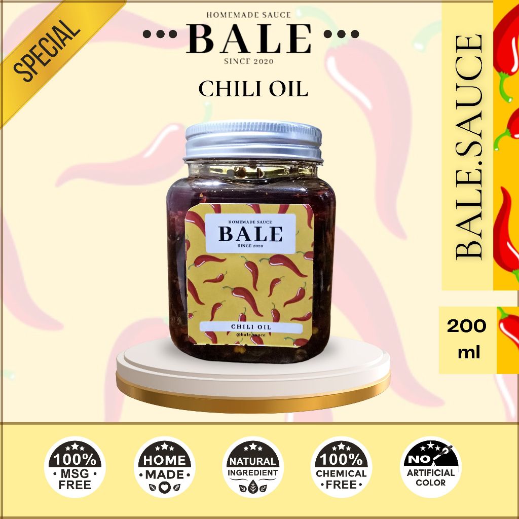 

Bale Sauce - Chilli oil (mengandung eby)