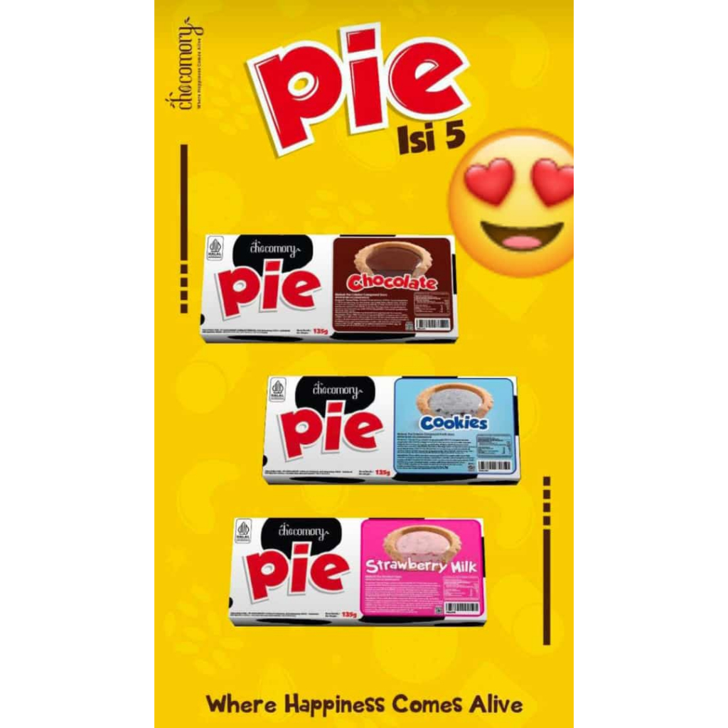 

Pie Chocomory Isi 5