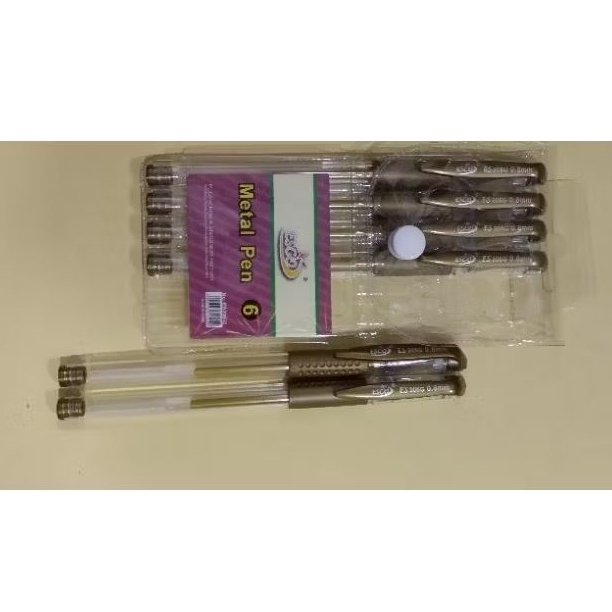 

Pulpen tinta emas.