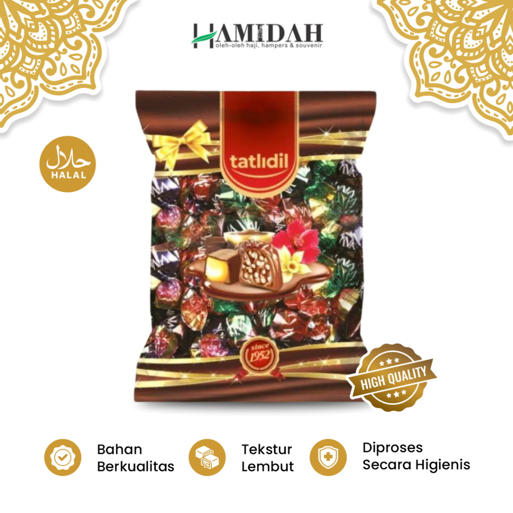 

Coklat Tatlidiller Khas Turki Cokelat Oleh Oleh Haji Hampers Umroh Souvenir Gift