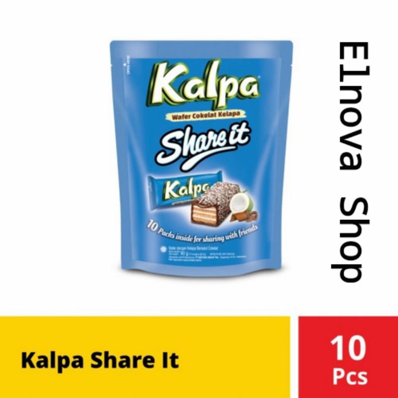 

Kalpa Share it lt Mt 90 gr isi 10 pcs kemasan kecil - Snack kalpa murah & terlaris