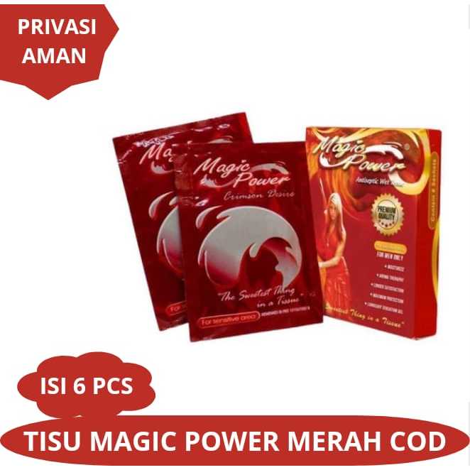 Tissue /Tisue / Tisu megic power / power megic merah Original