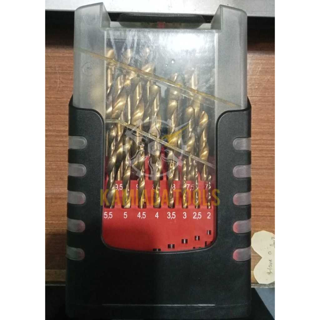 Mata Bor Besi Set LINZ/Mata Bor Set Besi HSS