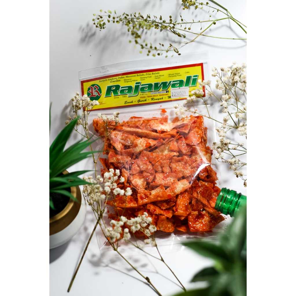 

Keripik Jadoel Singkong Balado Rajawali, ready stock