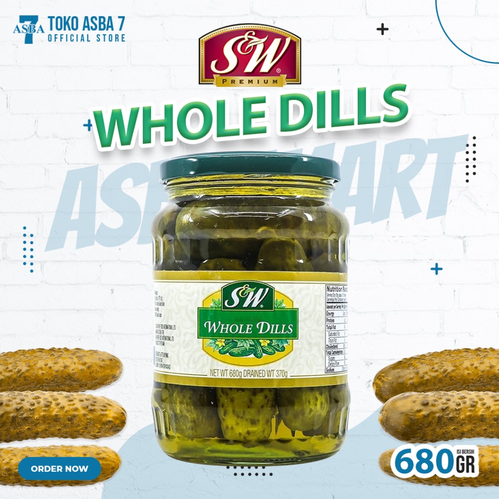 

SW WHOLE DILLS PICKLE 720 ML
