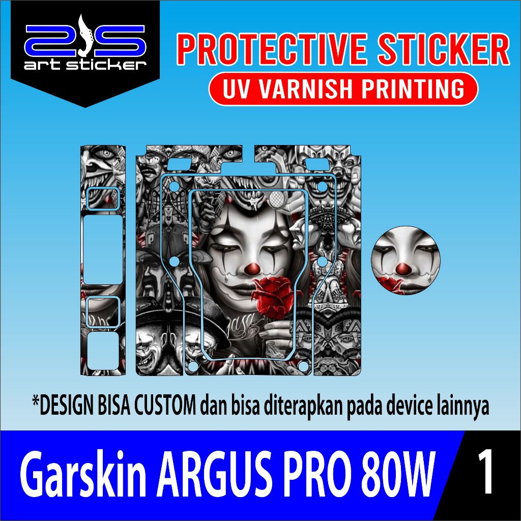 

StikerARBUS PRO Clown UV Varnish Printing