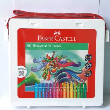 

Faber-Castell 60 Hexagonal Oil Pastels – Warna Lengkap dengan 5 Neon, Emas & Perak