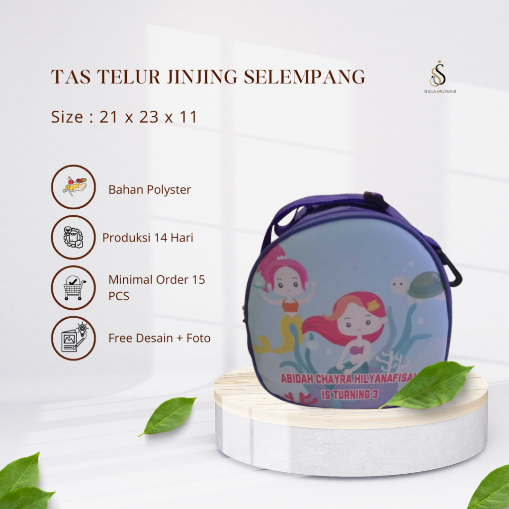 Tas Ultah / Tas Ultah Anak / Tas Souvenir Ultah Custom / Tas Telur Ultah / Tas Telur Ultah Custom / 