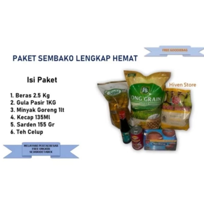 

PAKET SEMBAKO JAGO MURAH