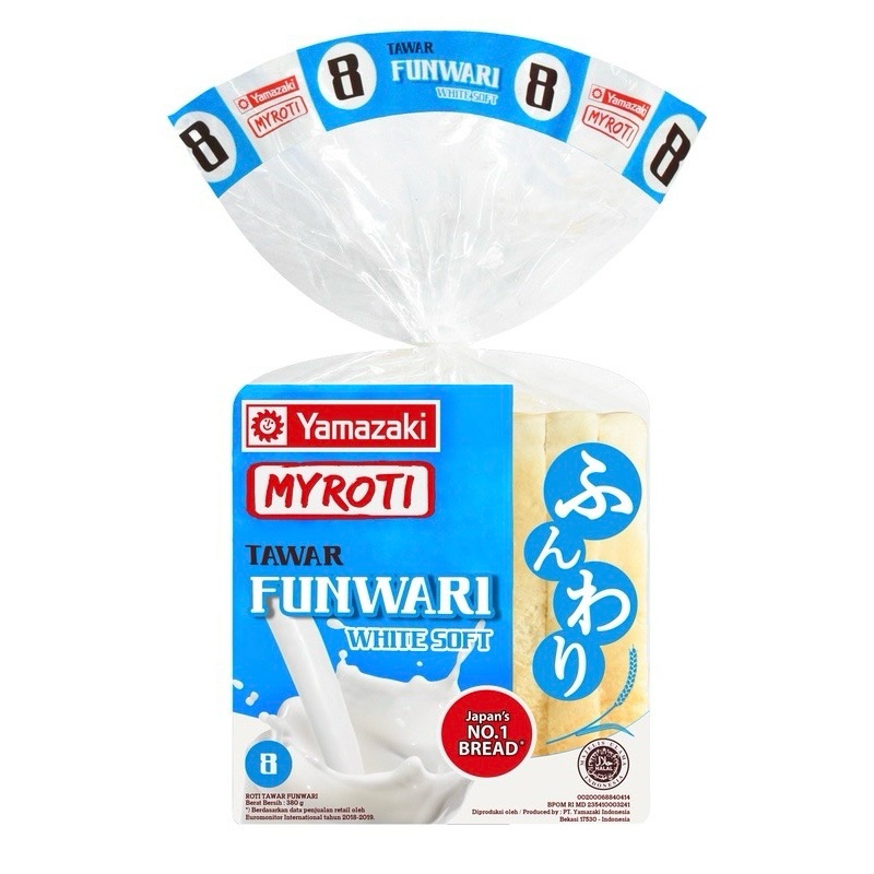 

Yamazaki MyRoti Tawar Funwari White Soft