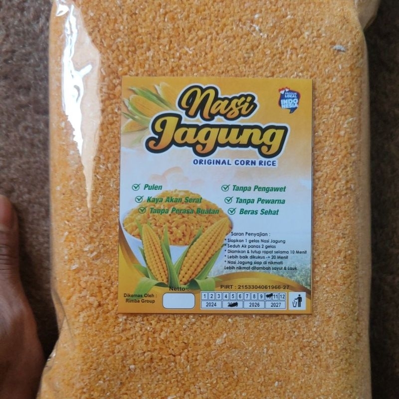 

NASI JAGUNG INSTAN / SEGO JAGUNG SIAP SAJI/GERIT JAGUNG INSTAN 1kg
