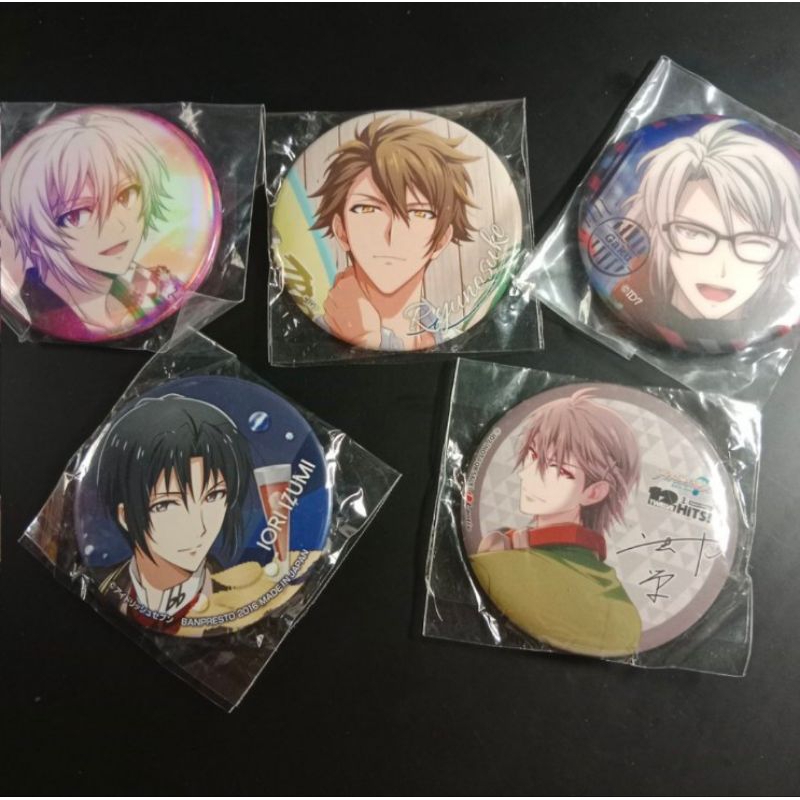 Idolish 7 badge Tenn, Gaku, Iori, Ryounusuke, Torao ainana