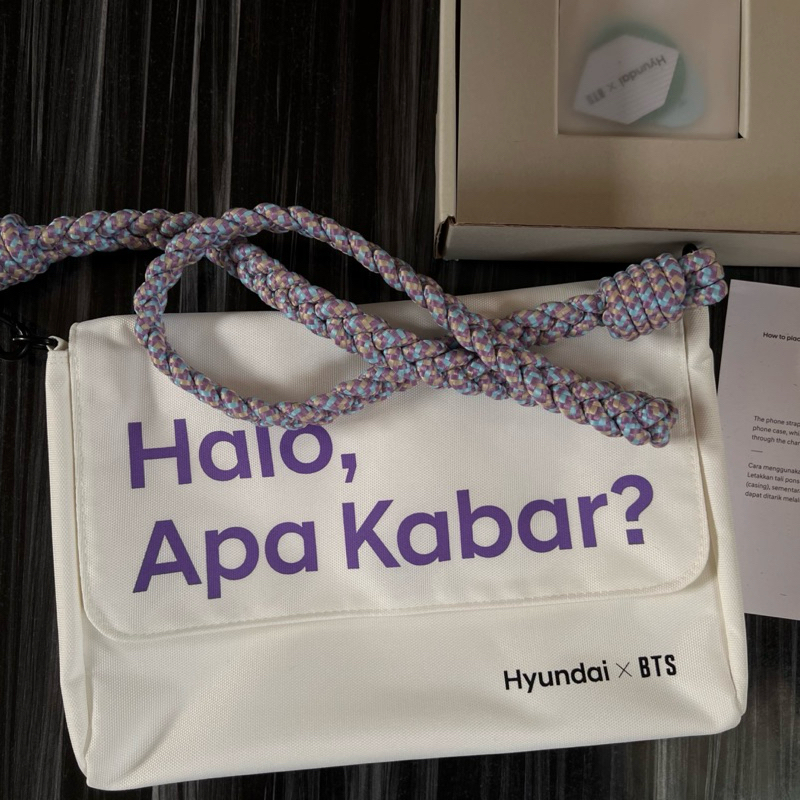 Hyundai x BTS Bag Limited Edition