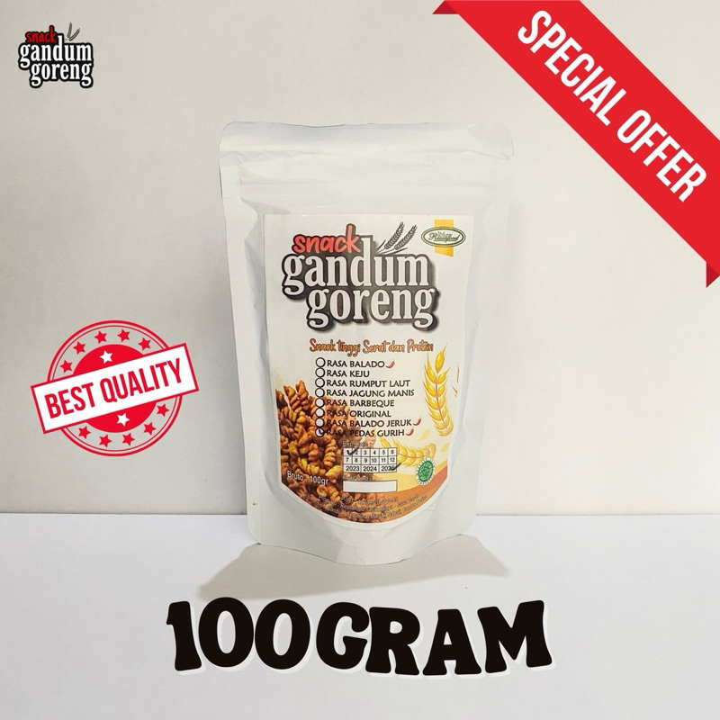 

Gandumgoreng 100gr non reseller