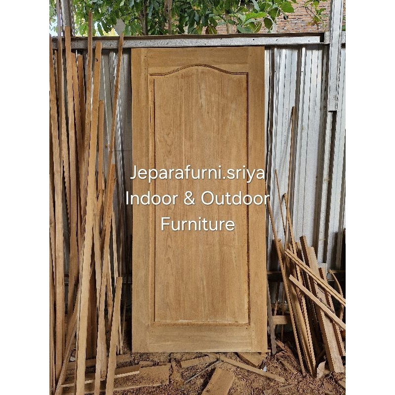 Pintu Rumah Kayu Jati Jepara