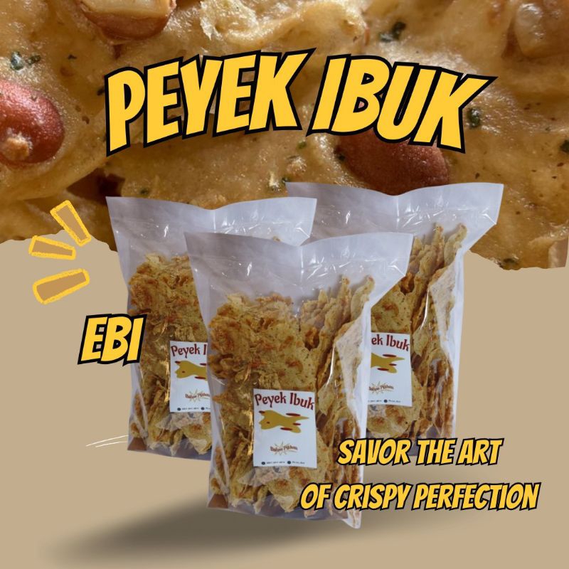 

Peyek Ebi Peyek Ibuk Rempeyek Ebi 1 kg