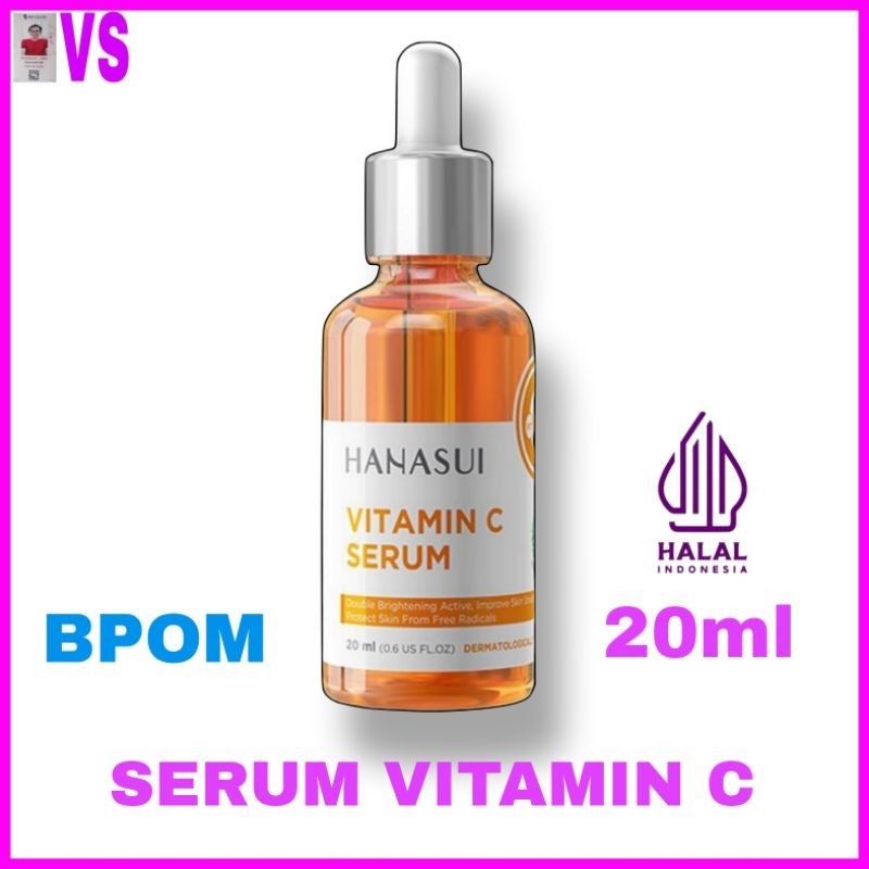 Serum Vitamen C Untuk Noda Hitam Dikulit Hanasui Origina 20ml