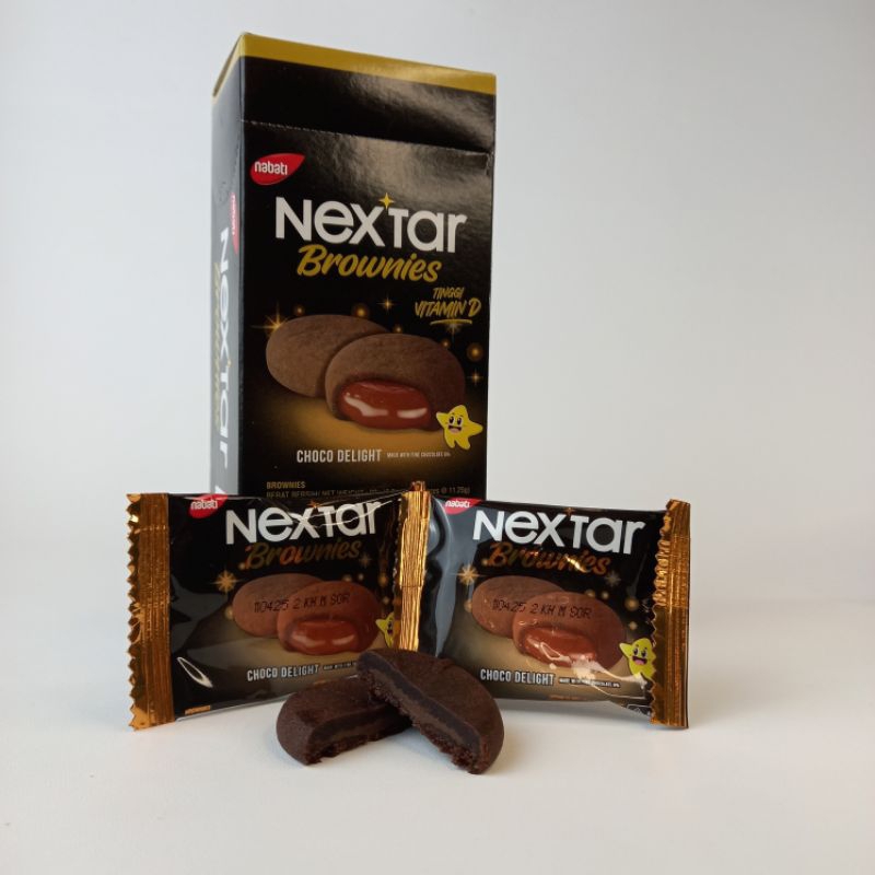 

NEXTAR brownies Choco Delight 1pack 8 bungkus