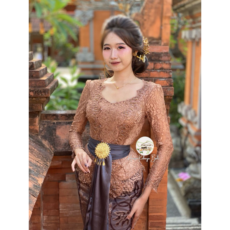 Kebaya payet jepang metalic