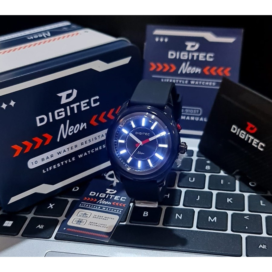 Jam Tangan Digitec 9103 Original Digitec Neon 9103