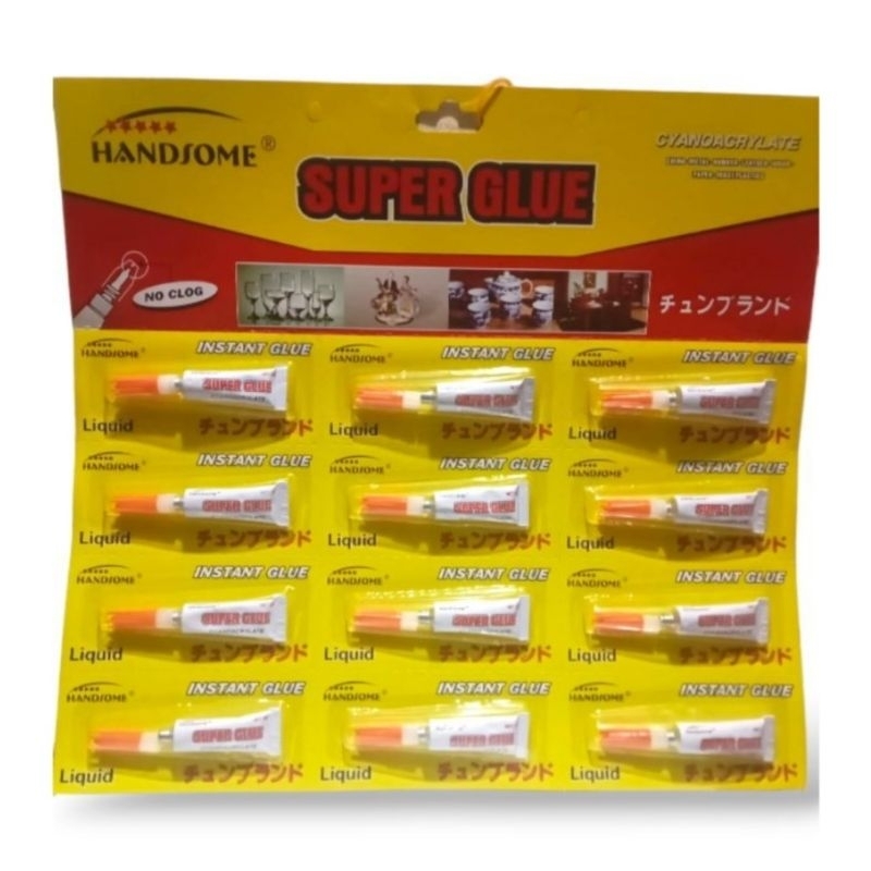 

(24 Lembar) Lem Super Glue Kartonan