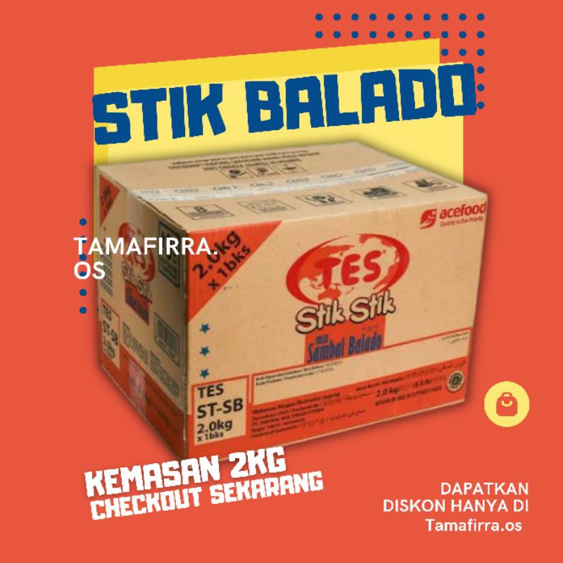 

STIK BALADO TES 1 DUS KARDUS 2kg