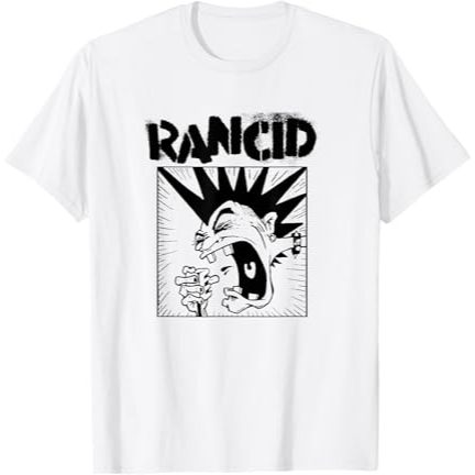 Baju Kaos Distro Rancid - Official Merchandise - Microphone T-Shirt