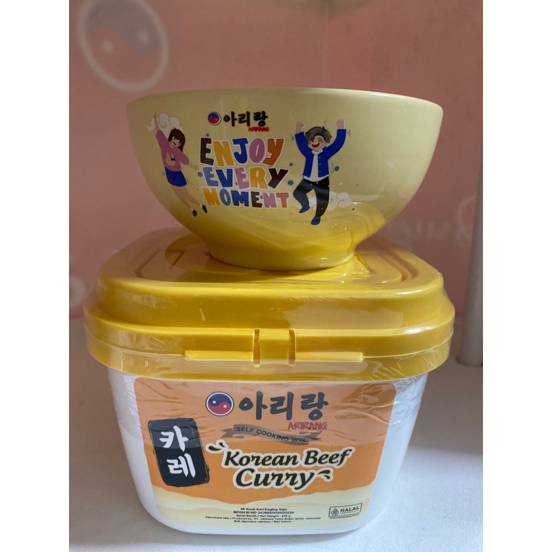 

(HALAL) Arirang Korean beef curry Self Cooking Box FREE Mangkuk Cantik