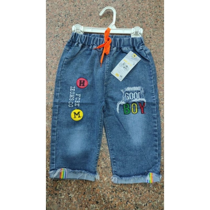 JEANS KAIJILI 7/8 BORDIR