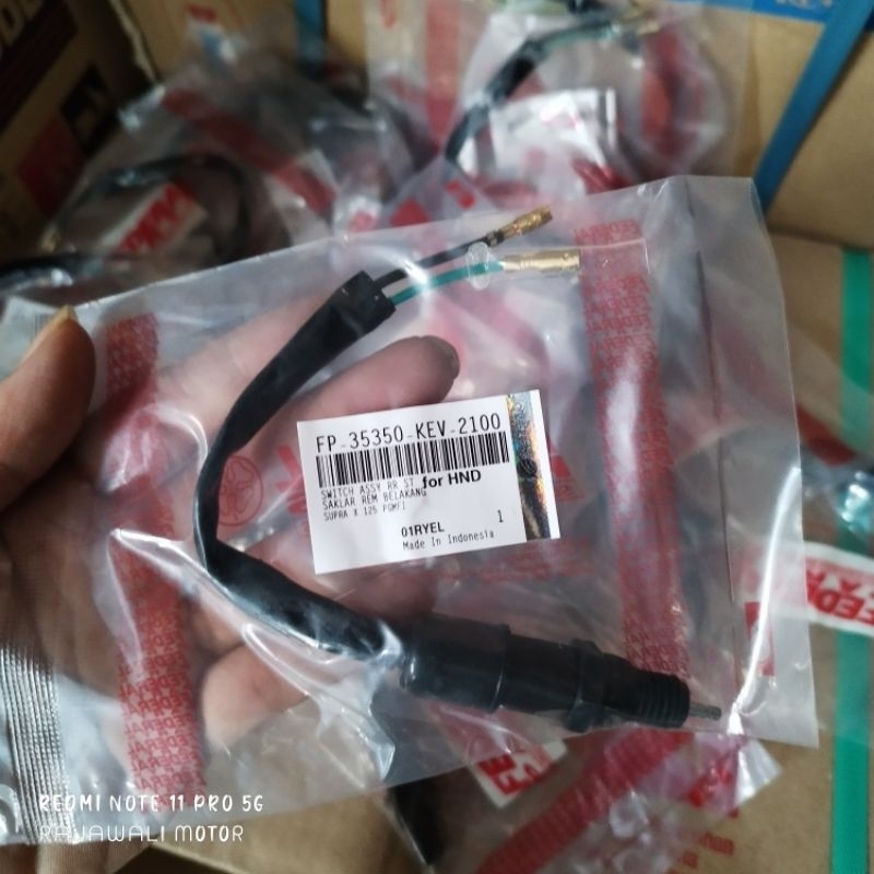 FP-35350-KEV-2100 switch rem belakang supra x, kharisma , supra x 125 Federal original