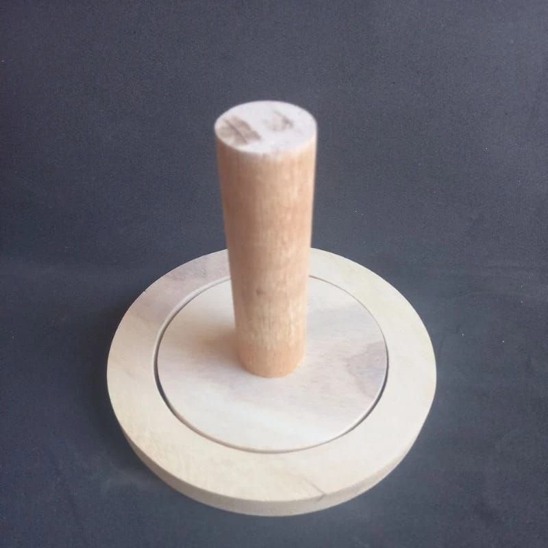 Cetakan Donat kayu/cetakan bolu kayu/Uk 6cm - 10cm