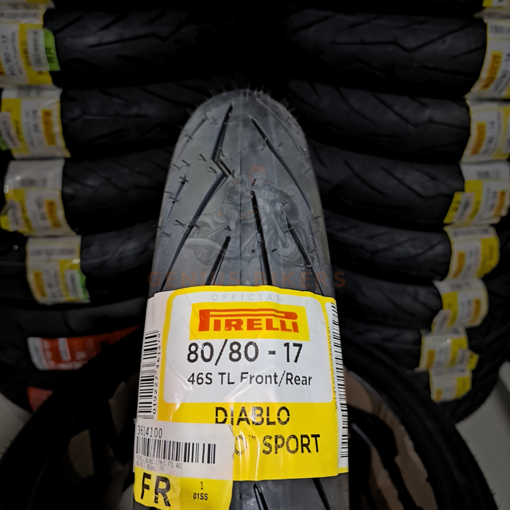 Ban pirelli diablo rosso Sport 80/80/17, 80/90/17