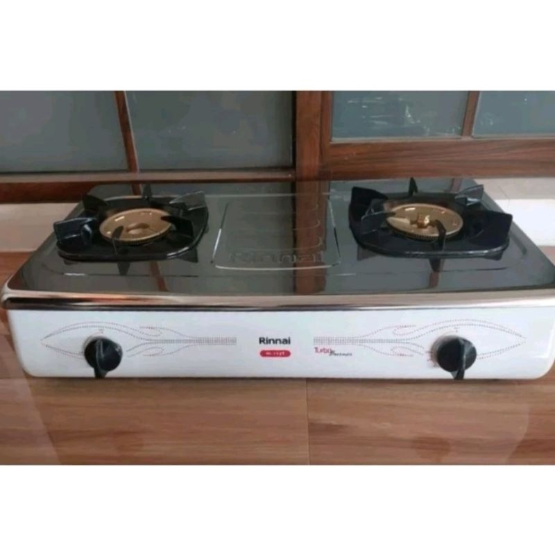 KOMPOR GAS RINNAI RI-712T kompor gas 2 tungku kompor gas rinnai kompor rinnai grande kompor tinggi