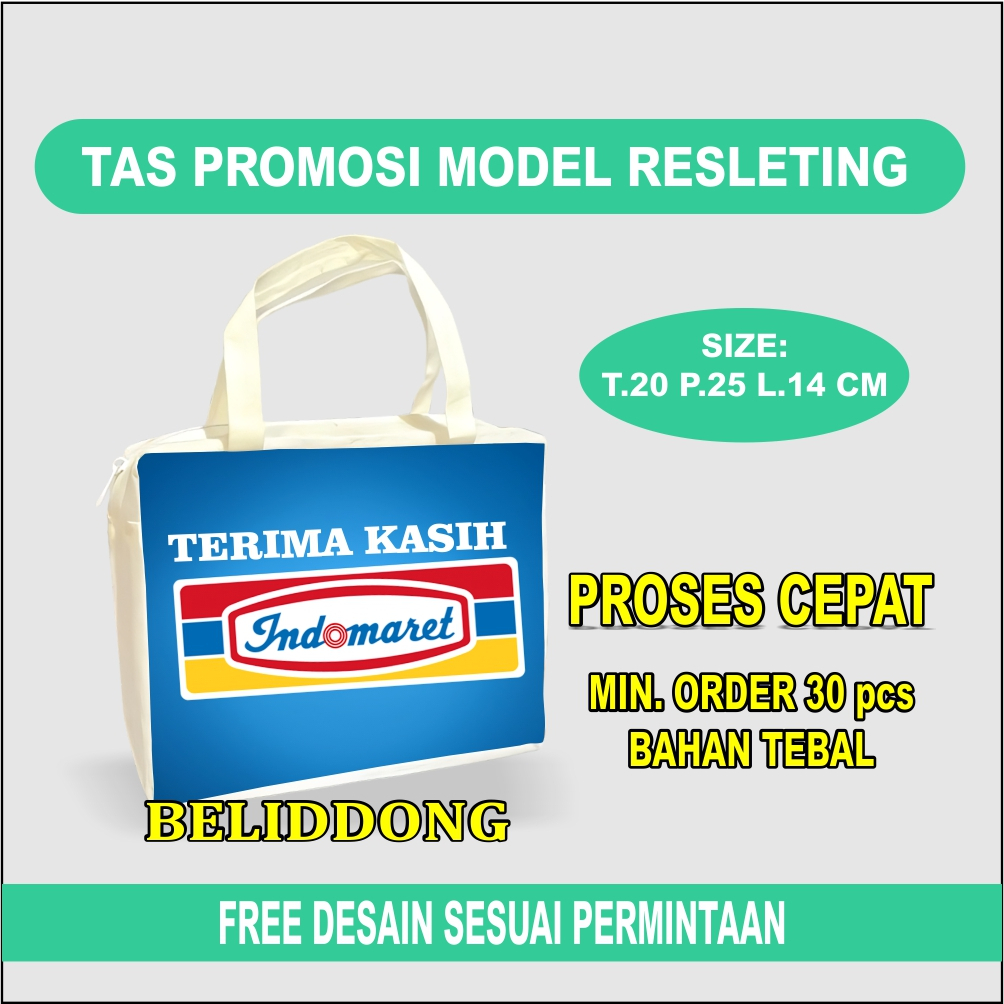 

Tas Souvenir Promosi Custom Praktis Untuk Hadiah Hampers Seminar Totebag Event Goodie Bag Branding