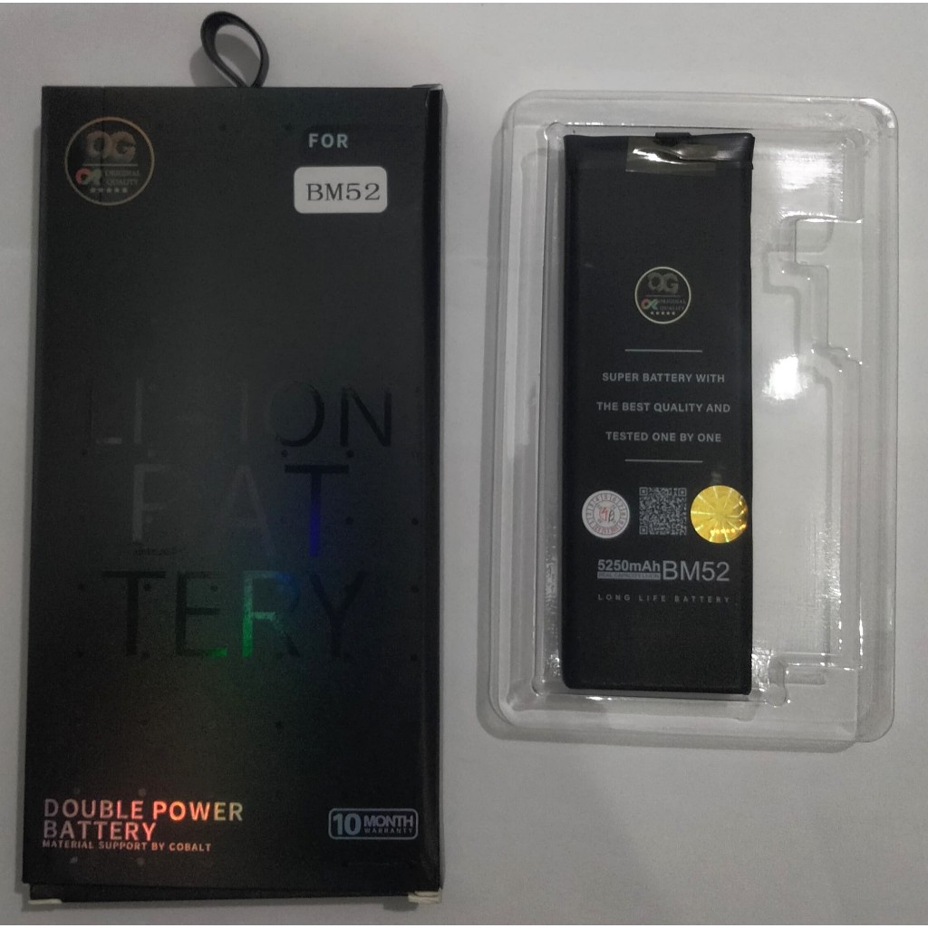 BATERAI XIAOMI MI NOTE 10/MI NOTE 10 PRO/MI NOTE 10 (BM-52) OG SUPER