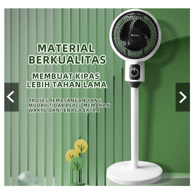 KIPAS ANGIN BERDIRI/ROTATIONFAN MIYOSHI / KIPAS ANGIN AC/KIPAS ANGIN MINIMALIS / KIPAS ANGIN BERDIRI