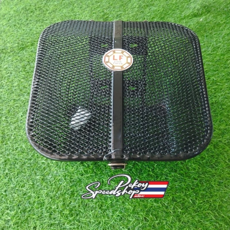 Keranjang emblem depan wave 125/supra 125, 100, 110 model jaring link force ceper. Bisa juga di apli