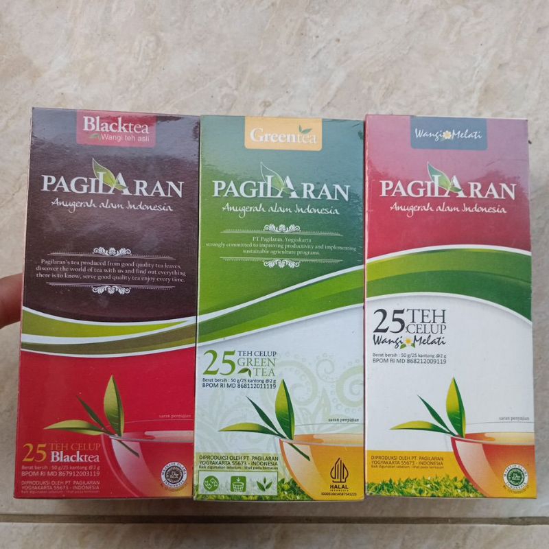 

satu paket teh pagilaran celub 3pcs