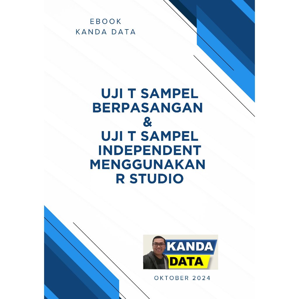 

Uji T Sampel Berpasangan dan Uji T Sampel Independent menggunakan R Studio