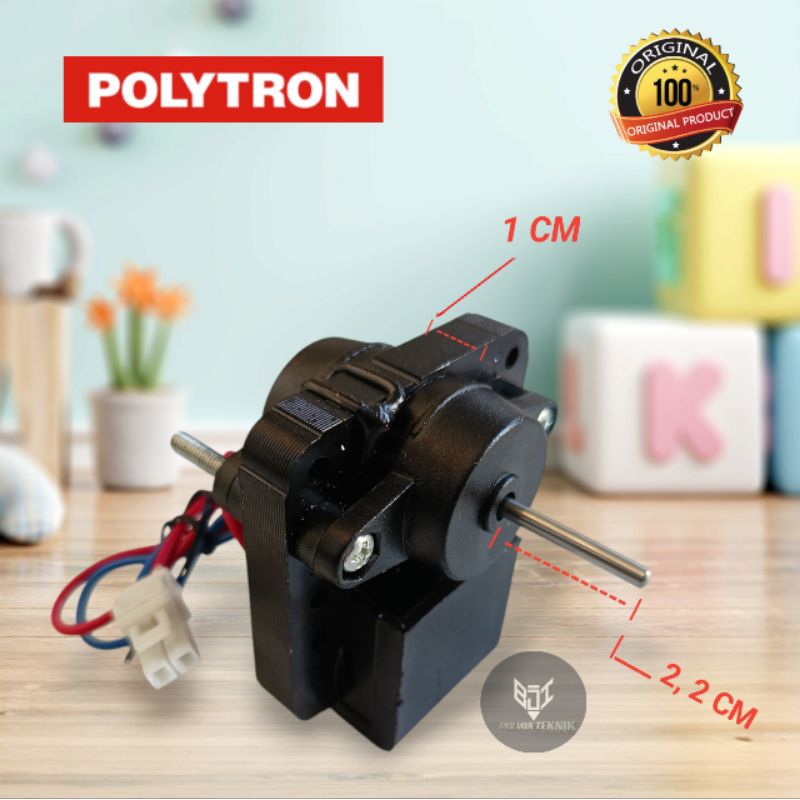 MOTOR FAN | Dinamo Kipas Kulkas Minuman/SHOWCASE POLYTRON | ORIGINAL | Fan Motor Kulkas Minuman/Show
